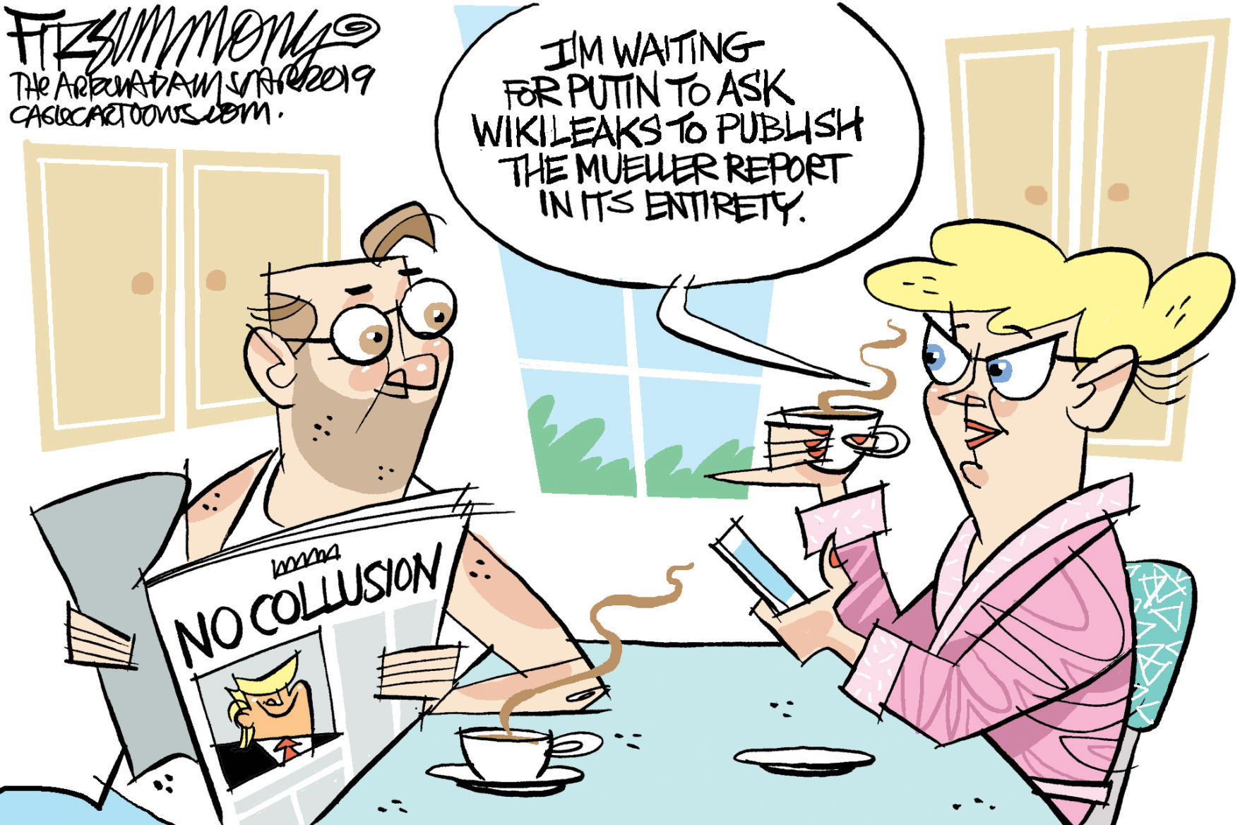 Daily Fitz Cartoon: Mulling Mueller